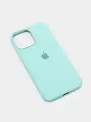Голубой чехол Silicone Case для iPhone 12, 11, XR, 7, 8, XS, XR, 8+, 7+, Pro