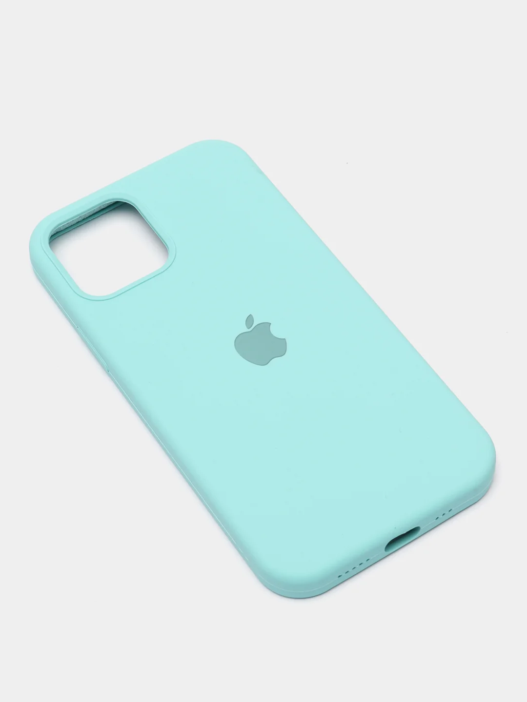 Бирюзовый чехол Silicone Case для iPhone 12, 11, XR, 7, 8, XS, XR, 8+, 7+, Pro