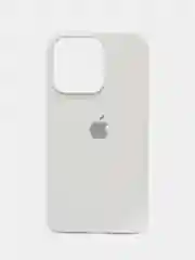 Белый чехол Silicone Case для iPhone 12, 11, XR, 7, 8, XS, XR, 8+, 7+, Pro