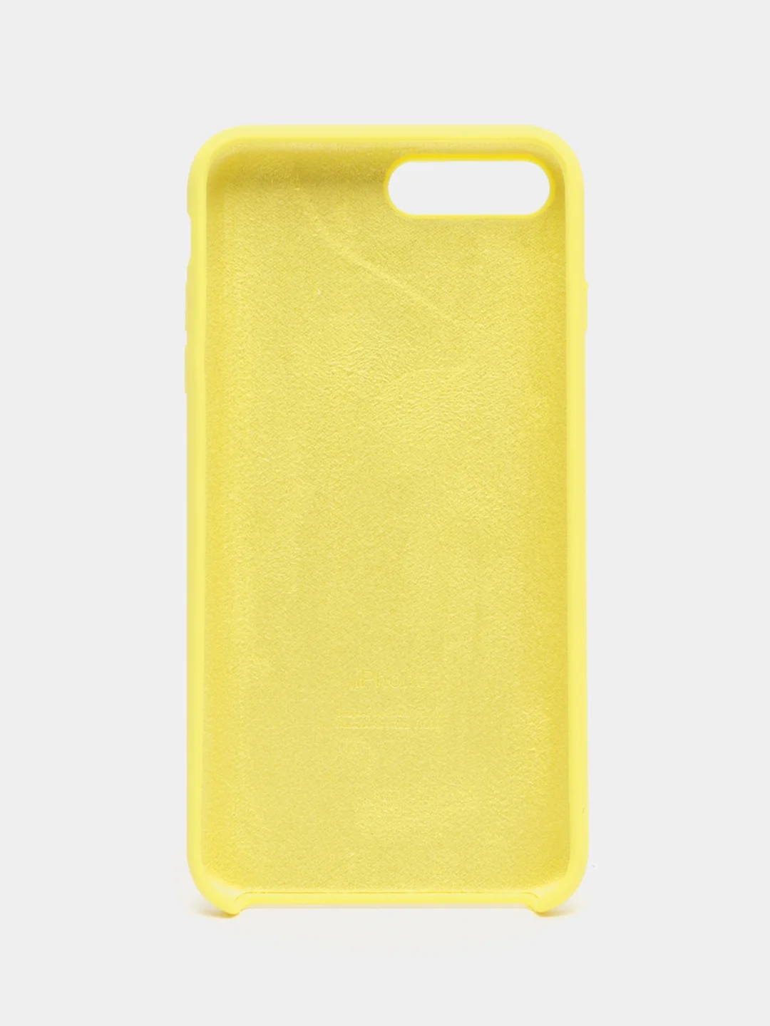 Желтый чехол Silicone Case для iPhone 12, 11, XR, 7, 8, XS, XR, 8+, 7+, Pro