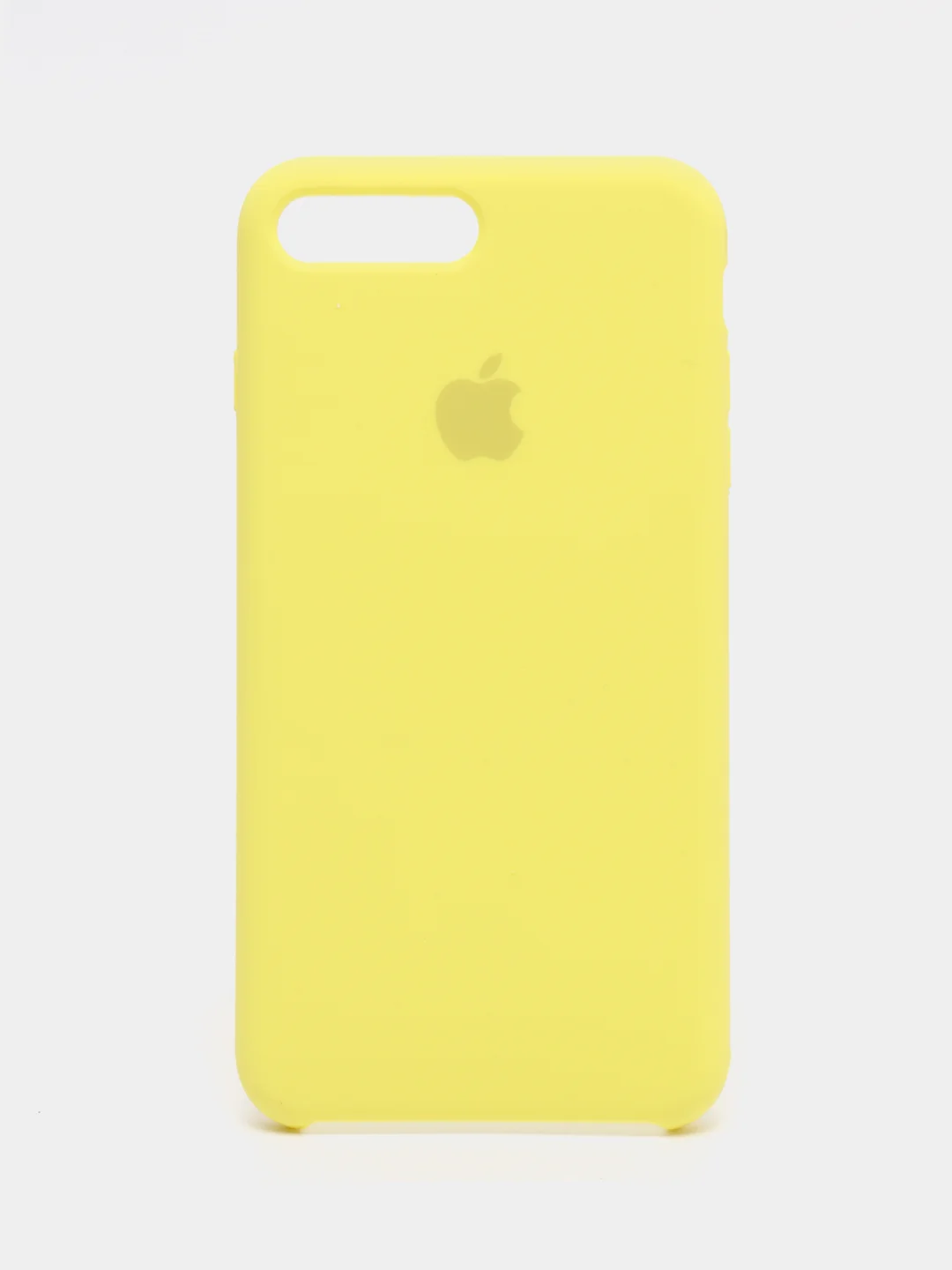 Желтый чехол Silicone Case для iPhone 12, 11, XR, 7, 8, XS, XR, 8+, 7+, Pro