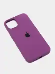 Аметистовый чехол Silicone Case для iPhone 12, 11, XR, 7, 8, XS, XR, 8+, 7+, Pro