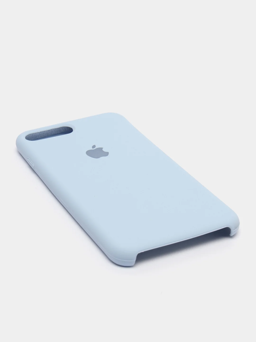 Небесно-голубой чехол Silicone Case для iPhone 12, 11, XR, 7, 8, XS, XR, 8+, 7+, Pro