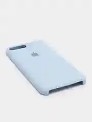 Небесно-голубой чехол Silicone Case для iPhone 12, 11, XR, 7, 8, XS, XR, 8+, 7+, Pro