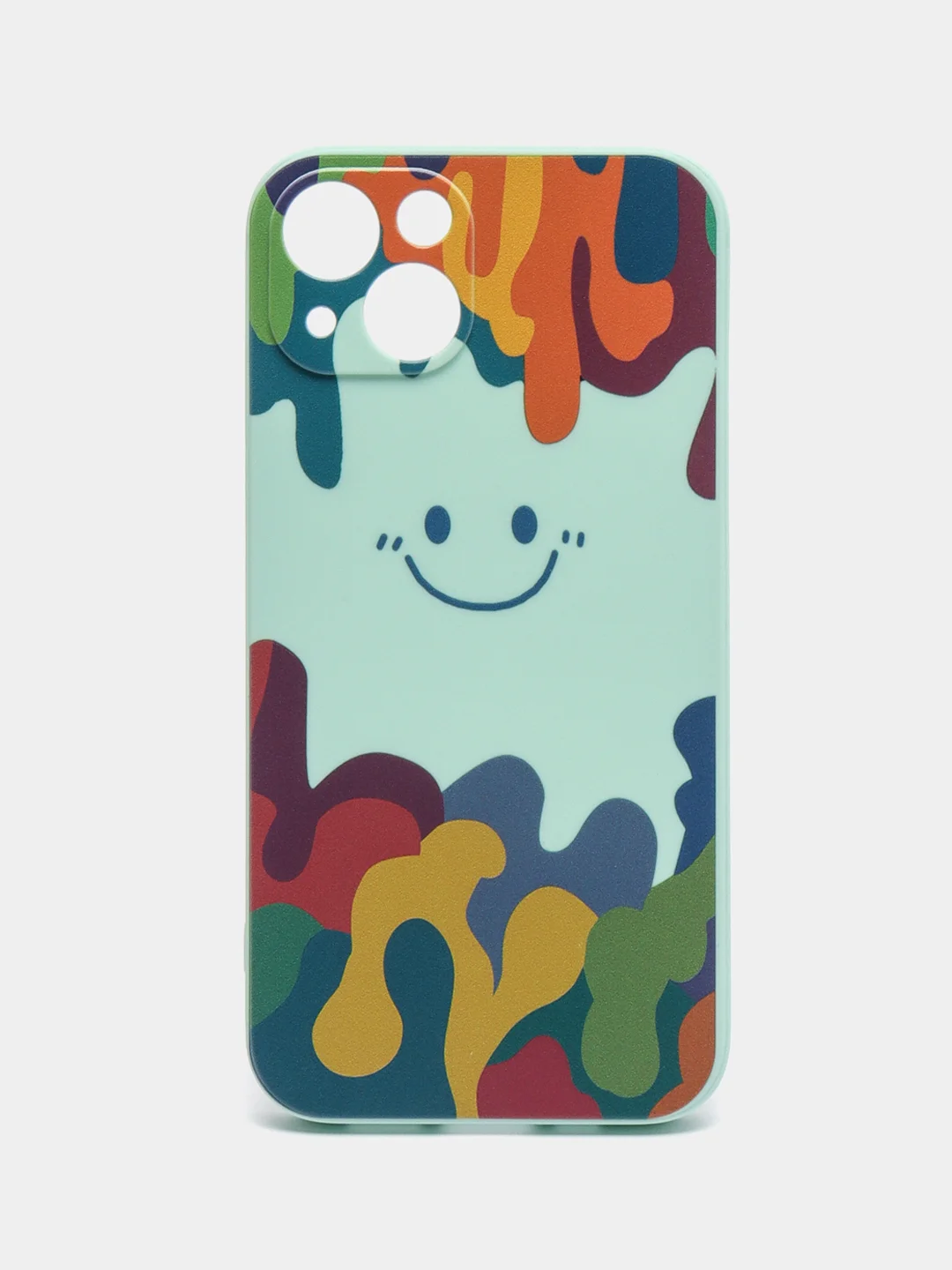 Бирюзовый чехол для iPhone 11 / XR / 12 / 13 / 13 Pro Max / 12 Pro Max айфон про макс силиконовый