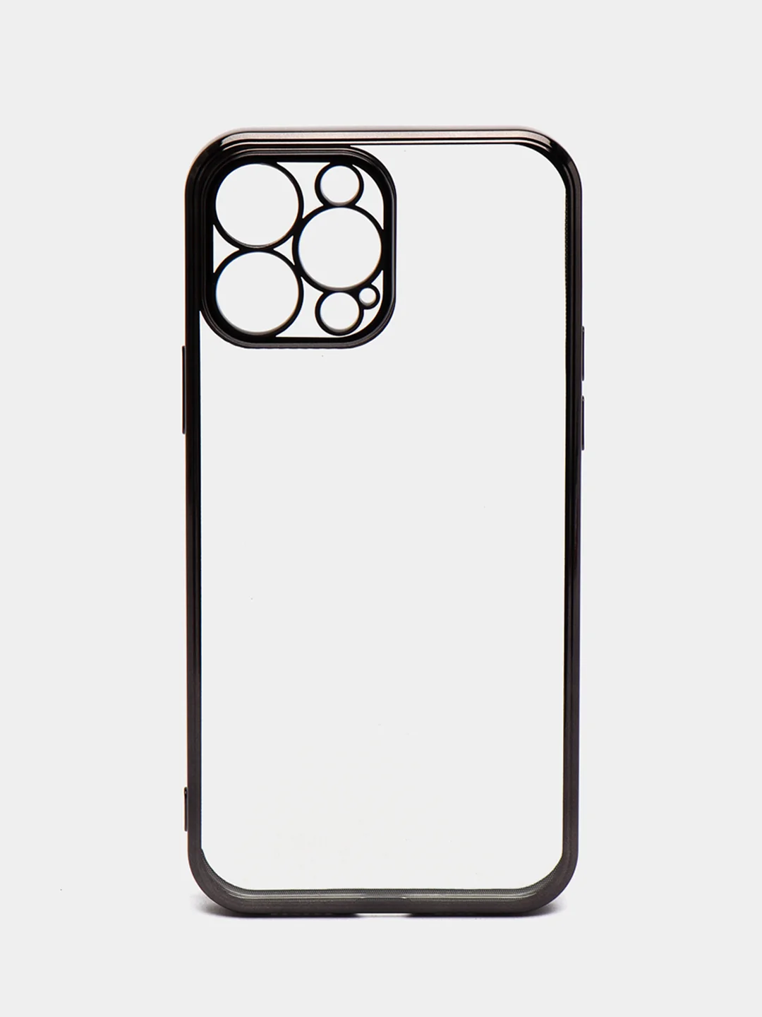 Черный чехол для iPhone 13 Pro Max mini силиконовый прозрачный айфон про макс мини