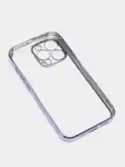 Фиолетовый чехол для iPhone 13 Pro Max mini силиконовый прозрачный айфон про макс мини