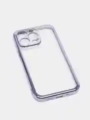 Фиолетовый чехол для iPhone 13 Pro Max mini силиконовый прозрачный айфон про макс мини