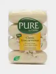 Бежевый мыло туалетное Pure, 4 х 85 г