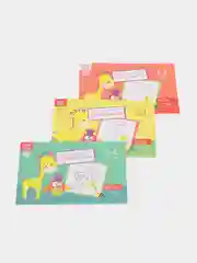 Белый прописи  для детей 3-4 лет, 20 стр