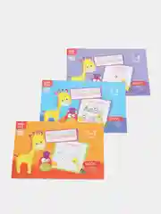 Бирюзовый прописи  для детей 3-4 лет, 20 стр