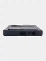 Темно-синий чехол TECNO POVA 4 PRO с защитой камеры и карманом для пластиковой карты