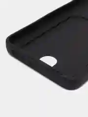 Черный чехол REALME C33 с защитой камеры и карманом для пластиковой карты