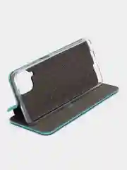 Голубой чехол-книжка для Samsung Galaxy A22 / M32 / M22