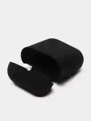 Темно-синий чехол для Apple AirPods 1 / AirPods 2 черный силиконовый