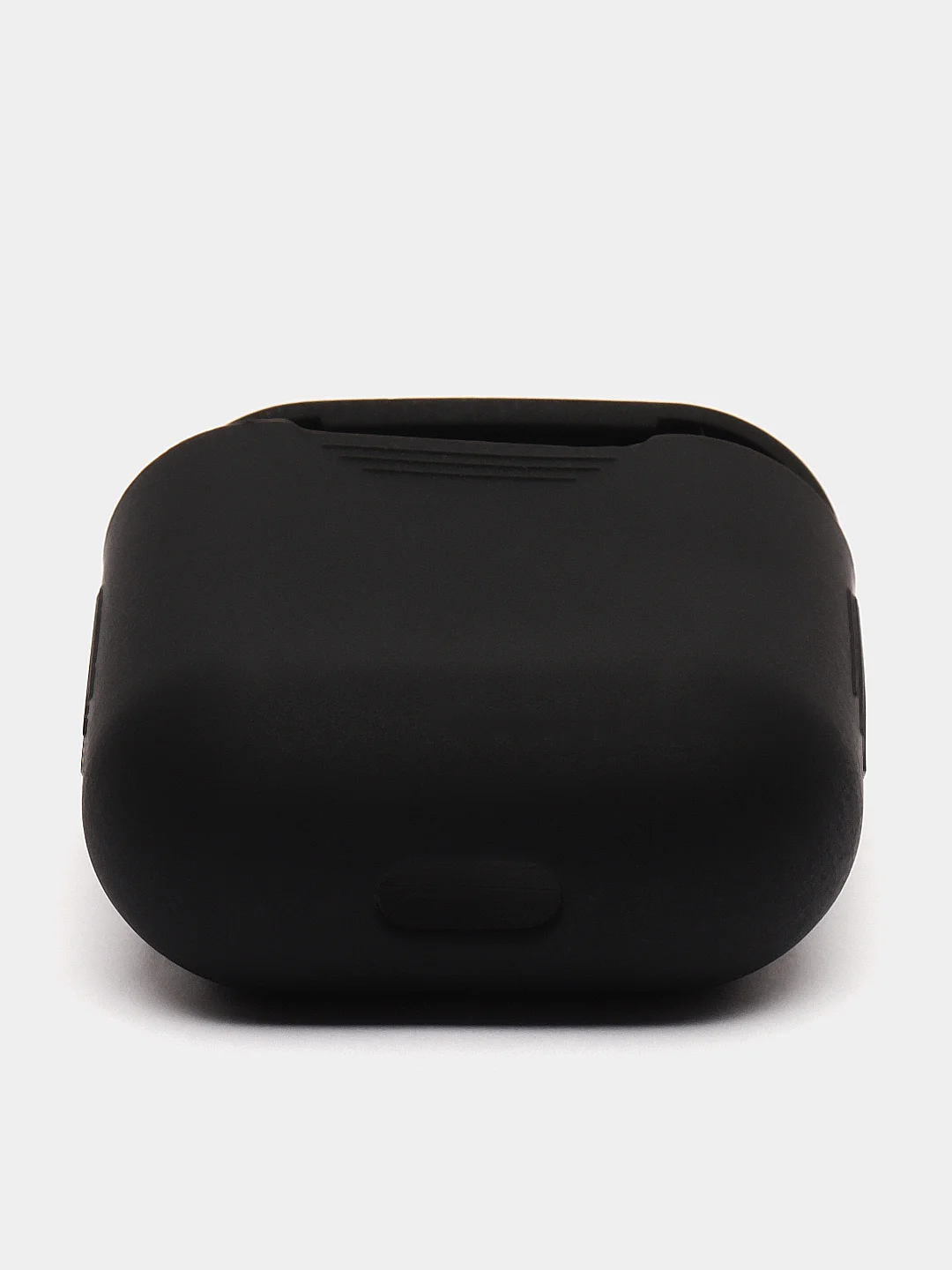 Темно-синий чехол для Apple AirPods 1 / AirPods 2 черный силиконовый