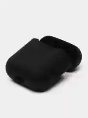 Темно-синий чехол для Apple AirPods 1 / AirPods 2 черный силиконовый