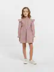 Конфетный платье для девочек, фланель