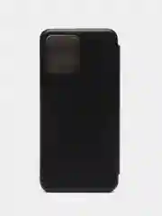 Черный чехол-книжка для Realme C30 C30s Narzo 50i Prime Реалми С30 С30С Нарзо 50 ай Прайм