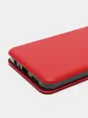 Красный чехол-книжка для Realme C30 C30s Narzo 50i Prime Реалми С30 С30С Нарзо 50 ай Прайм