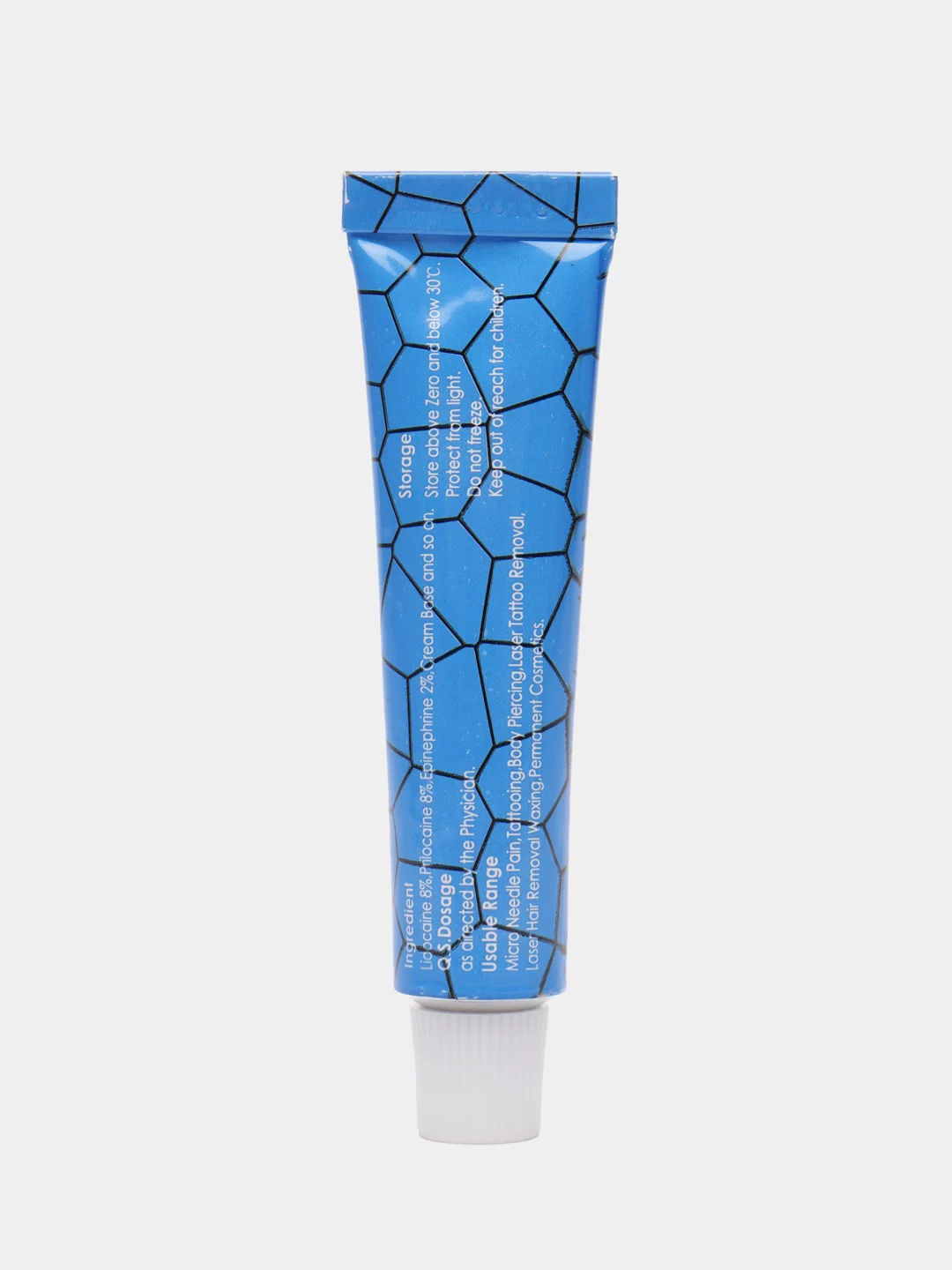 Крем охлаждающий, TKTX 40% Blue, 10 грамм, для тату и татуажа