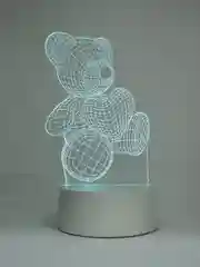 Карамельный светильник-ночник 3D, светодиодный, с пультом, цветной, RGB