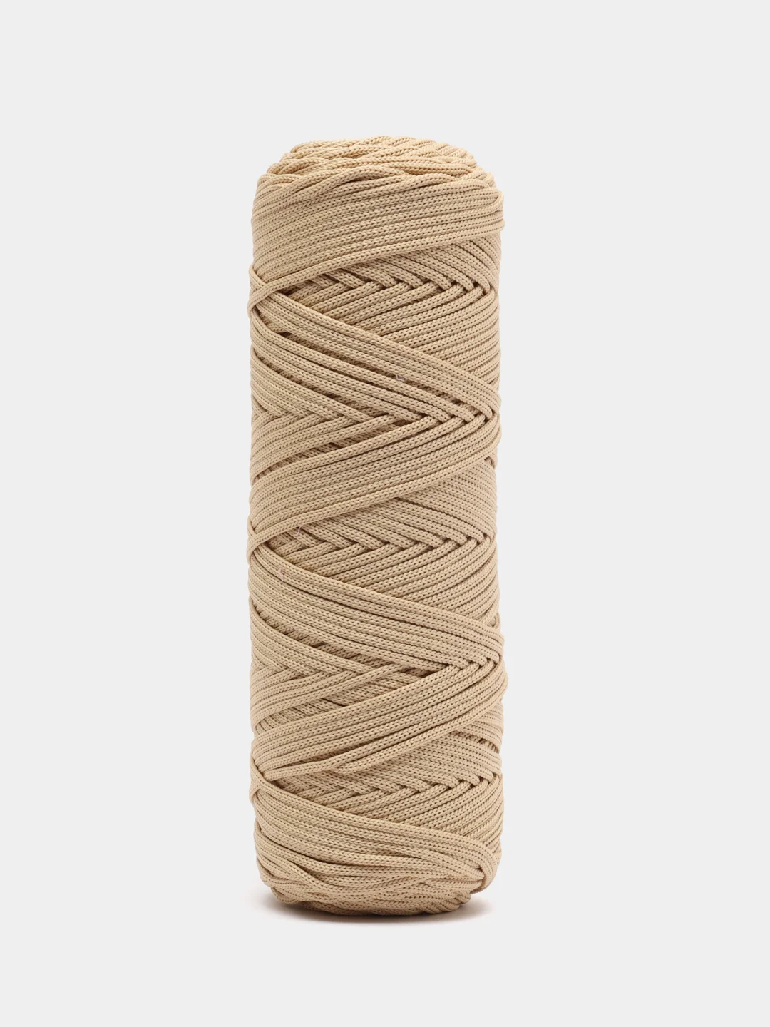 Песочный хаки полиэфирный шнур, 200 м, 3 мм
