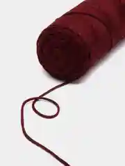 Тёмно-бордовый полиэфирный шнур, 200 м, 3 мм