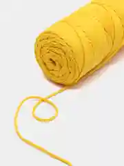 Желтый полиэфирный шнур, 200 м, 3 мм