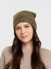 Зеленый женская шапка двойная Stefani