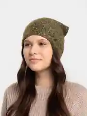 Зеленый женская шапка двойная Stefani