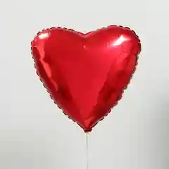 Шар фольгированный, 48 см, в форме сердце