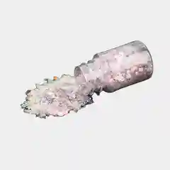 Конфетный блёстки, глиттер для эпоксидной смолы, творчества и маникюра, Поталь 80мл