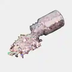 Мятный блёстки, глиттер для эпоксидной смолы, творчества и маникюра, Поталь 80мл