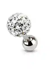Серьга-гвоздик из медицинской стали, 316L