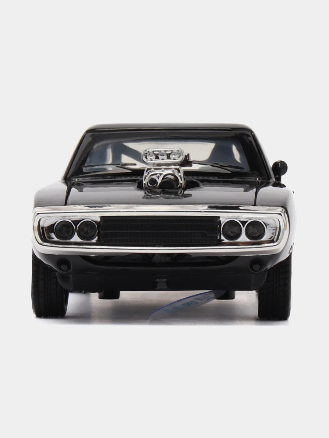 Черный металлическая машинка 1:32 Dodge Charger