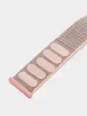 Розовый нейлоновый ремешок для смарт часов Apple Watch (Эпл Вотч) 38, 40, 41 мм