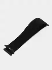 Черный нейлоновый ремешок для смарт часов Apple Watch (Эпл Вотч) 38, 40, 41 мм