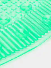 Зеленый коврик для стирки, силиконовый, на присосках