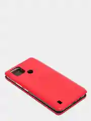 Бордовый чехол-книжка для Realme C21