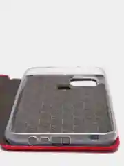 Бордовый чехол-книжка для Realme C21