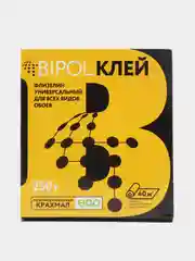 Клей обойный / клей для обоев BIPOL универсальный, 250 г, 5 л, 40 м.кв., 1 шт