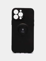 Чехол iPhone 13 mini, 13, 13 Pro, 13 Pro Max, силиконовый, магнитный, с кольцом
