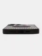 Черный чехол iPhone 13 mini, 13, 13 Pro, 13 Pro Max, силиконовый, магнитный, с кольцом