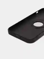 Черный чехол iPhone 13 mini, 13, 13 Pro, 13 Pro Max, силиконовый, магнитный, с кольцом