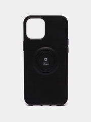 Чехол iPhone 12 / 12 Pro, 12 Pro Max  силиконовый, магнитный, с кольцом