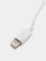 Белый наушники для iPhone 7, 8, X, 11, 12 с Lightning / наушники для айфона / наушники Lightning