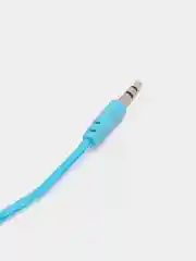 Бирюзовый проводные наушники