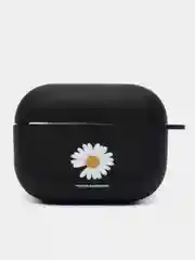 Желтый силиконовый чехол для наушников Airpods Pro с принтом Nike, Nasa (Найк, Наса))