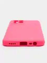 Фуксия чехол Silicone Cover для Realme 8/8 Pro (Реалми 8/8 про), силиконовый